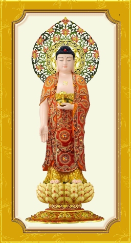 A Di Đà Phật, A Mi Đà Phật, Amituofo, Amitabha, Tây Phương Tam Thánh